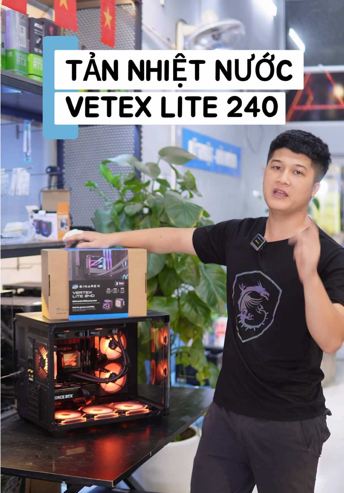Đánh Giá Tản Nhiệt Nước Einarex Vertex Lite 240: Ngon Bổ Rẻ Chỉ Hơn 1 Củ